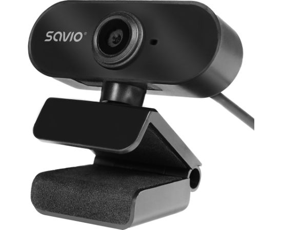 Savio CAK-04 webcam 720 MP 1280 x 720 pixels USB Black WEB Kameras