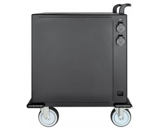 Manhattan uzlādes skapis ar 32 nodalījumiem USB-C, planšetdatoriem/viedtālruņiem, nodalījumi 330x22x235 mm Telefonu lādētāji 220v