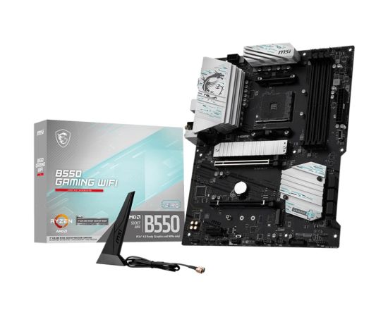 MSI B550 GAMING WIFI motherboard AMD B550 Socket AM4 ATX Mātes plates