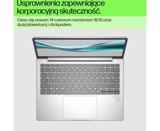HP EliteBook 640 G11 Ultra 5 135U 14.0"WUXGA IPS 300nits AG 16GB DDR5 5600 SSD512 Intel Graphics Cam 5MPx 56Wh W11Pro 3Y OnSite Portatīvie datori