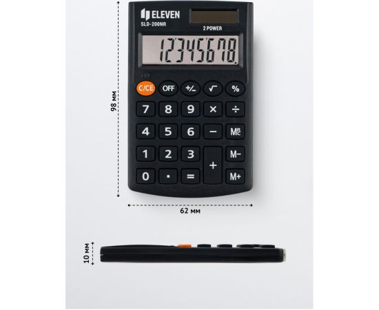 Eleven SLD-200NR pocket calculator Kalkulatori