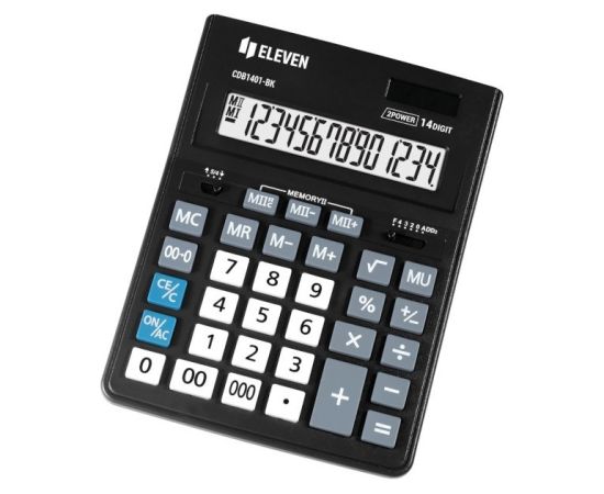 Eleven CDB1401-BK black office calculator Калькуляторы