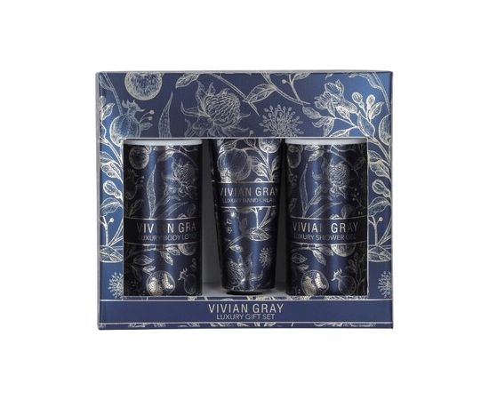 Vivian Gray Blue Botanical Set - Dárková sada Smaržas - NESAKĀRTOTS