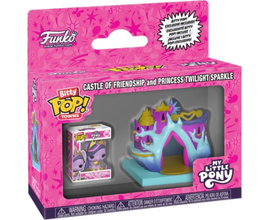 Funko Bitty Pop! Towns: My Little Pony - Castle of Friendship And Princess Twilight Sparkle Vinyl Figure Фигурки и герои