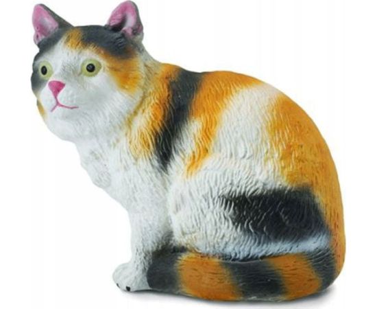 Figurka Collecta KOT DOMOWY SIEDZĄCY KOLOROWY - CollectA - 88490 - S Фигурки и герои