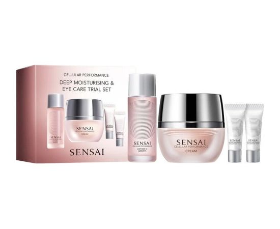 Kanebo SET (CELLULAR PERFORMANCE CREAM 40ML + LOTION CREAM 20ML + EYE CONTOUR BALM 2ML + EYE CONTOUR CREAM 2ML) Dāvanu komplekti