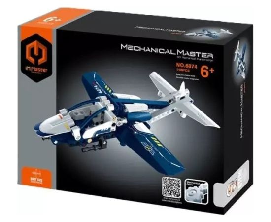 Lean Sport IM.MASTER klocki samolot policyjny118el 6874 45290 Mašīnas un piederumi