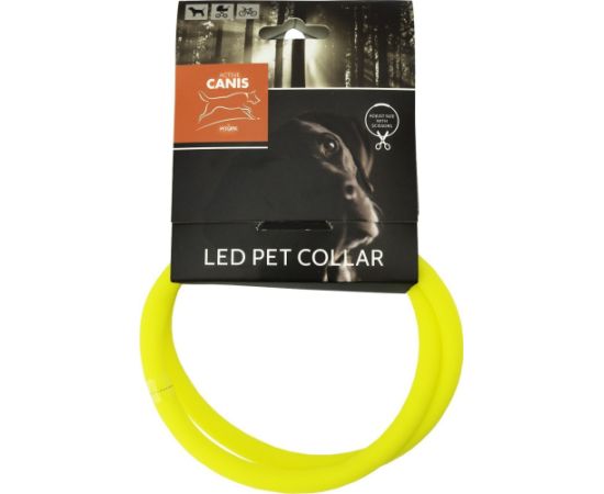 O’Canis Active Canis USB LED Pet Collar yellow Citas preces