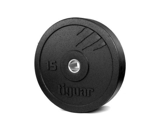 Svara disks Bumper plate Tiguar 15 kg V2 TI-WB01500V2 Hanteles