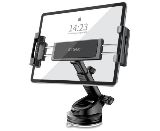 Автомобильный держатель для планшета Tech-Protect V4 - черный Автомобильный держатель