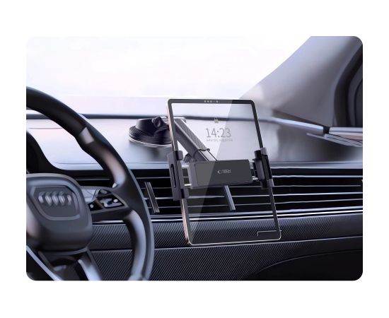 Автомобильный держатель для планшета Tech-Protect V4 - черный Автомобильный держатель