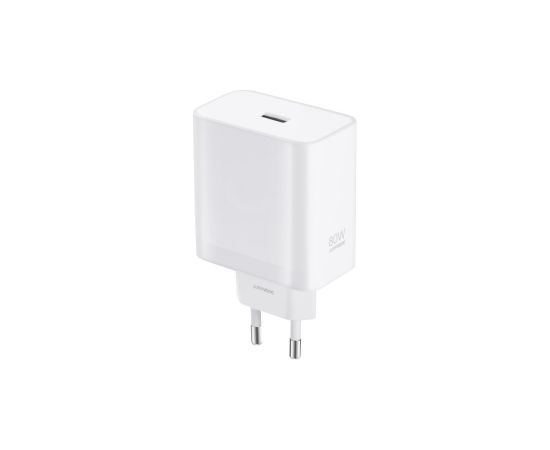 OnePlus SuperVOOC lādētājs 80W USB ceļojuma lādētājs, balts Telefonu lādētāji 220v
