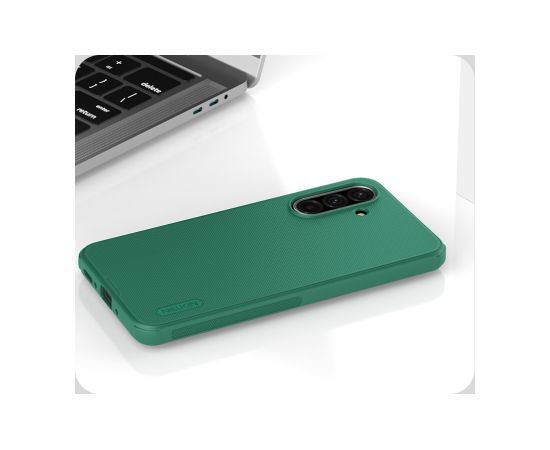 Nillkin Super Frosted PRO maciņš priekš Samsung Galaxy A26 5G zaļš Neoriģinālie Maciņi