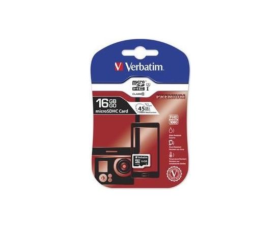 Verbatim 16GB Micro SD (HC) Class 10