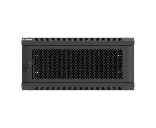 Lanberg Wall mounted installation cabinet 19" 4U 600X600 WF01-6604-23B Black Serveri un to komponentes