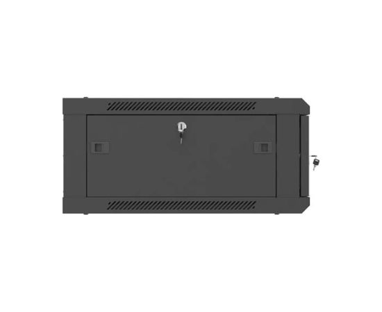 Lanberg Wall mounted installation cabinet 19" 4U 600X600 WF01-6604-23B Black Serveri un to komponentes