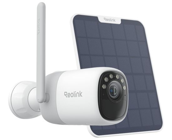 Reolink Wireless Pan & Tilt Long Lasting Solar/Battery Camera with Spotlights Altas Series B630 with Solar Panel Bullet 4 MP 4mm/F1.0 Micro SD, Max. 512 GB Video novērošanas kameras