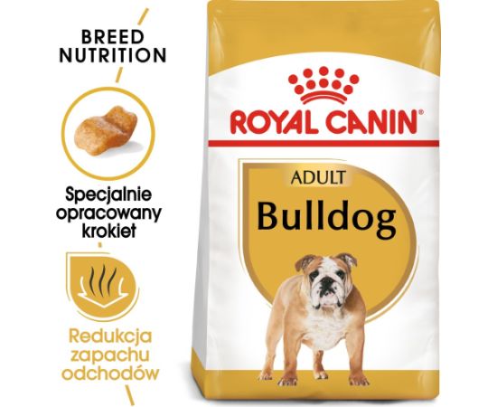 ROYAL CANIN Bulldog Adult - dry dog food - 12 kg Suņu barība