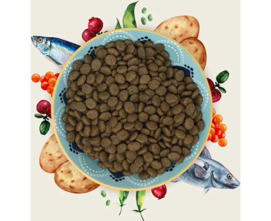 EDEN White Fish with Herring Caviar - dry cat food - 1.5 kg Kaķu sausā barība