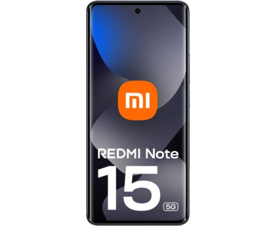 Xiaomi Redmi Note 15 5G DS 8/256GB Black Mobilie telefoni