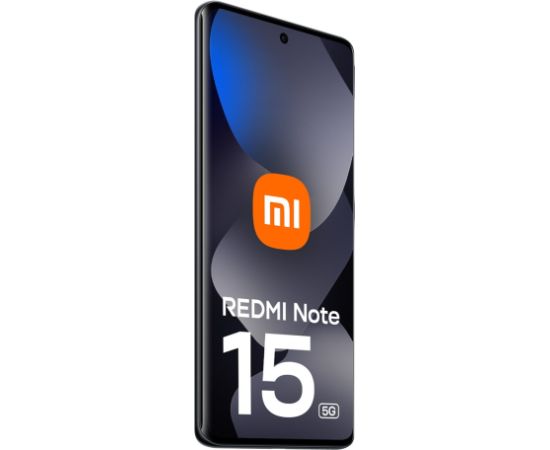 Xiaomi Redmi Note 15 5G DS 8/256GB Black Mobilie telefoni