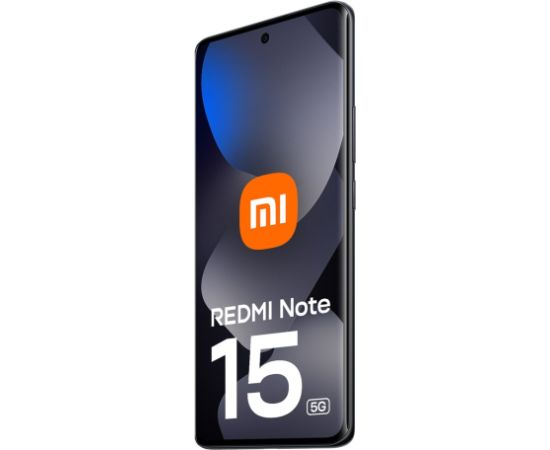 Xiaomi Redmi Note 15 5G DS 8/256GB Black Mobilie telefoni