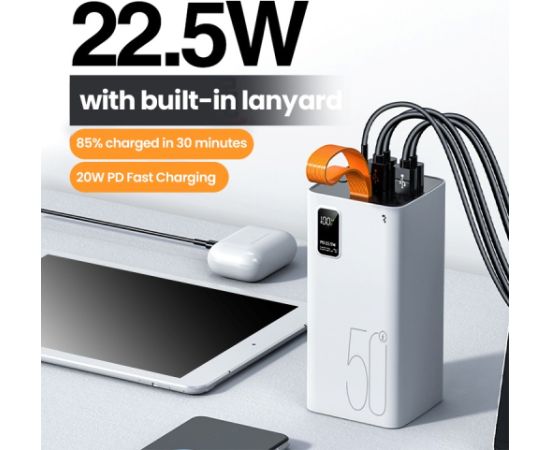 External battery Power Bank Reach RR-H39B 22.5W 50000mAh black Power Banks