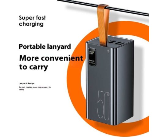 External battery Power Bank Reach RR-H39B 22.5W 50000mAh black Power Banks