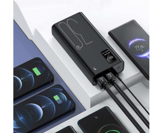 External battery Power Bank Reach RR-H34B 22.5W 30000mAh black Power Banks