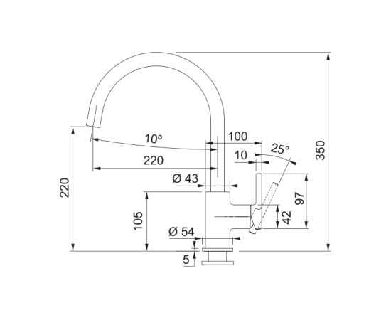 Franke Lina Virtuves Izlietnes Jaucējkrāns Для кухни