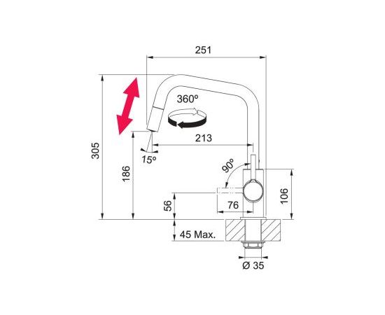 Franke Lina Virtuves Izlietnes Jaucējkrāns Для кухни