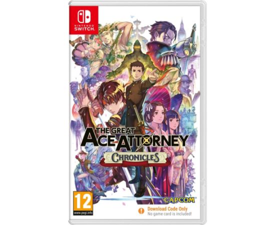 Capcom NSW The Great Ace Attorney Chronicles (Code in a Box) Nintendo spēles
