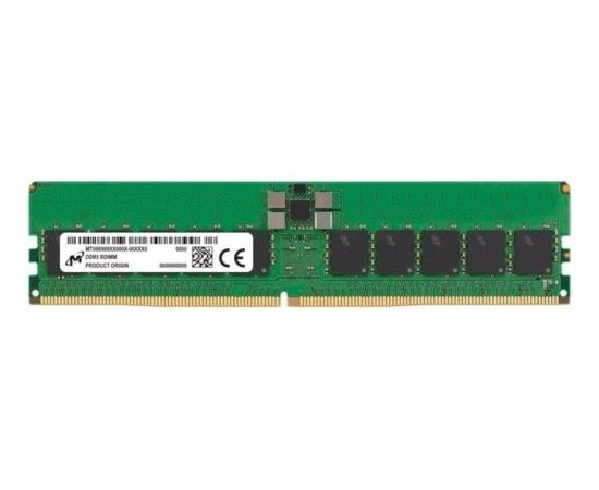 Server Memory Module MICRON DDR5 32 GB Registered (buffered) 6400 MHz CL 52 288-pin DIMM ECC Yes MTC20F2085S1RC64BR Оперативная память (RAM)