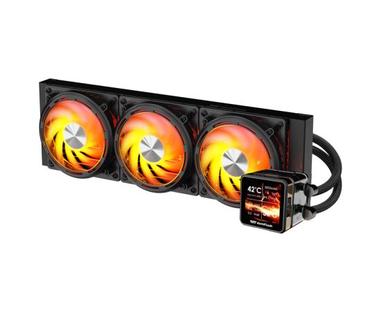 Darkflash Water cooling for the processor DE360 (black) Procesoru dzesēšana