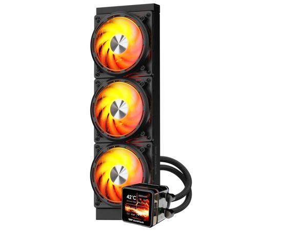 Darkflash Water cooling for the processor DE360 (black) Procesoru dzesēšana