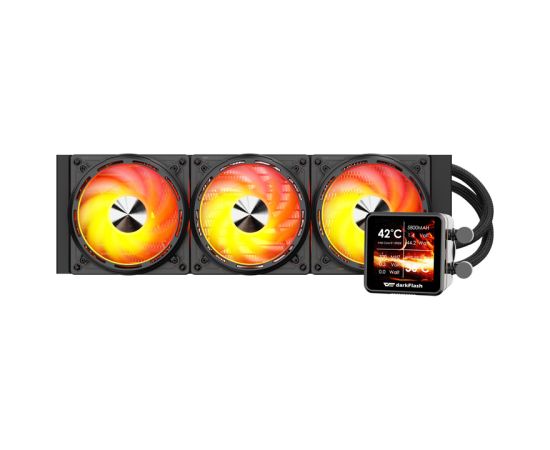 Darkflash Water cooling for the processor DE360 (black) Procesoru dzesēšana