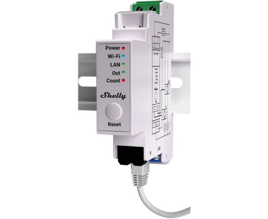 Shelly Pro EM-50 Energy Meter, WiFi/LAN Viedie Sensori