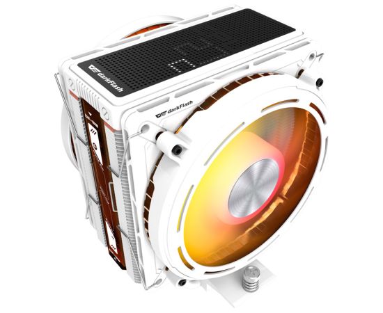 Active cooling for the processor Darkflash E400 PLUS (white) Procesoru dzesēšana