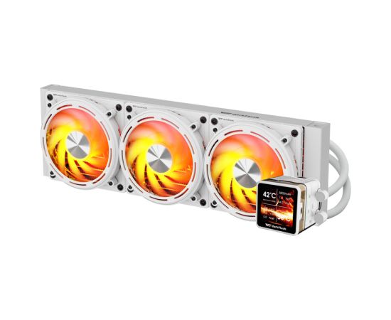 Darkflash Water cooling for the processor DE360 (white) Procesoru dzesēšana