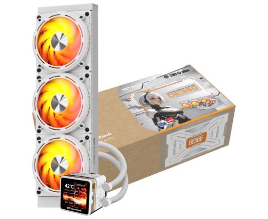Darkflash Water cooling for the processor DE360 (white) Procesoru dzesēšana