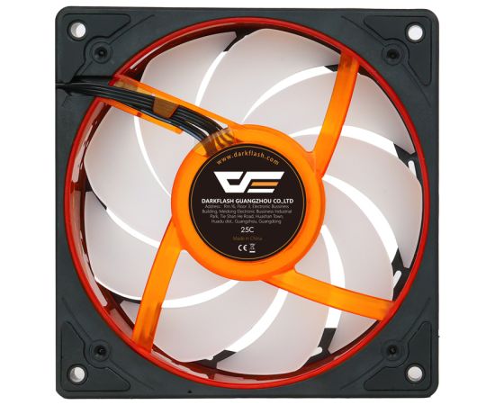 Darkflash DE8 cooling fan (black) Korpusu dzesēšana