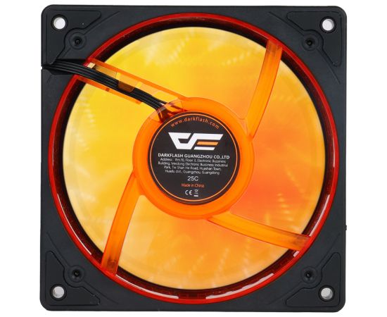 Darkflash DE8 cooling fan (black) Korpusu dzesēšana