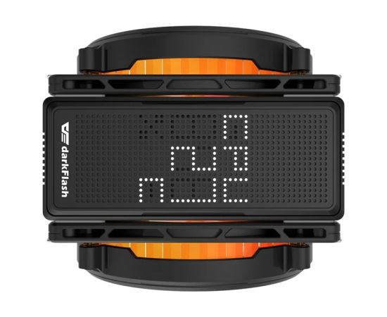 Active cooling for the processor Darkflash E400 (black) Procesoru dzesēšana