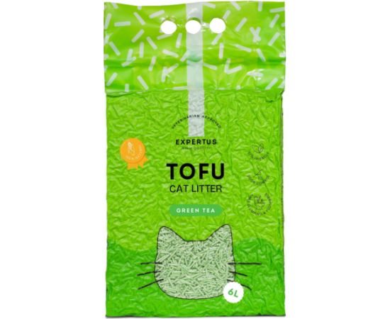 Żwirek dla kota Tofu żwirek dla kotów, 6 L Kaķu pakaiši