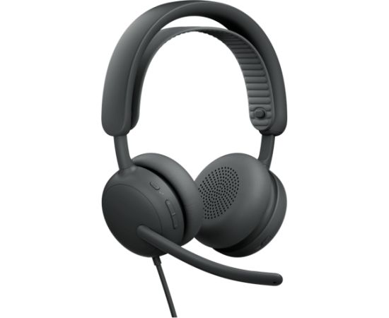 LOGITECH HEADSET - Zone Wired 2 for Business - GRAPHITE - USB - EMEA28i-935 - UC, EU Наушники
