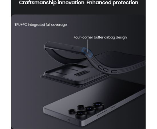 Nillkin CamShield PRO Magnetic Hard Case Aizsargapvalks priekš Samsung Galaxy S25 Ultra Neoriģinālie Maciņi