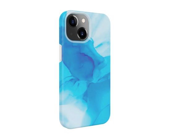 Evelatus Apple  iPhone 13 Premium Silicone case Customized Print Blue Чехлы - альтернативные