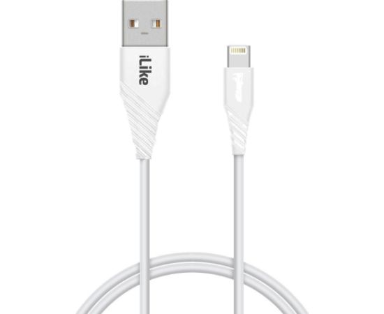 iLike -  iLike Evelatus Charging Cable for lightning devices CCI01 White Дата USB-кабели