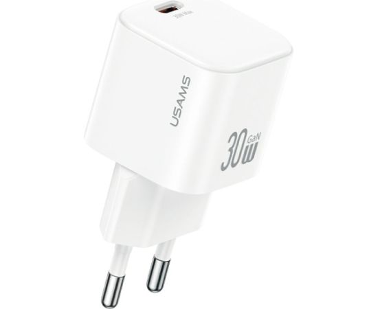 Зарядное устройство USAMS JO Series CC262 30W | USB-C | USB-C to Lightning Cable | 1m | white Зарядные устройства