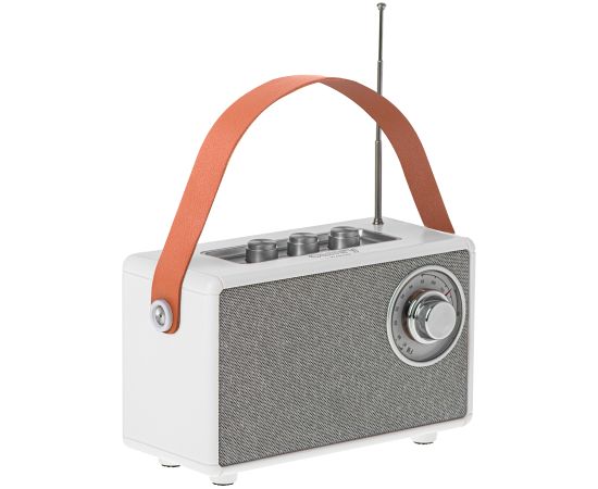 Camry Speaker with radio CR 1902 W White Wireless connection Jaunumi - Audio-Video